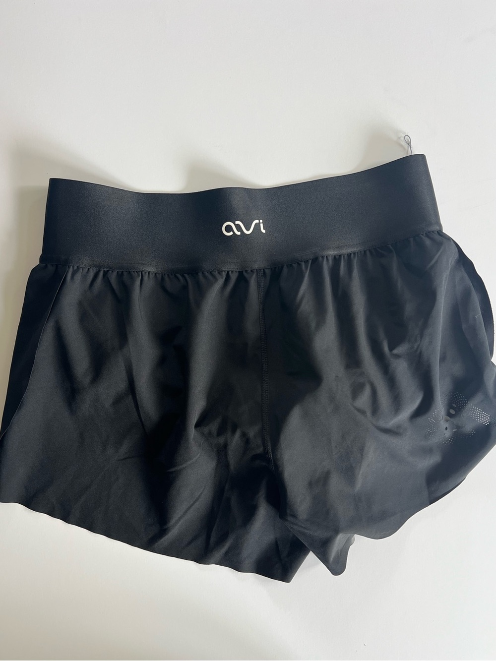 Avi Athletics Womens Black Athletic Active Pickleball Workout Shorts Size Medium